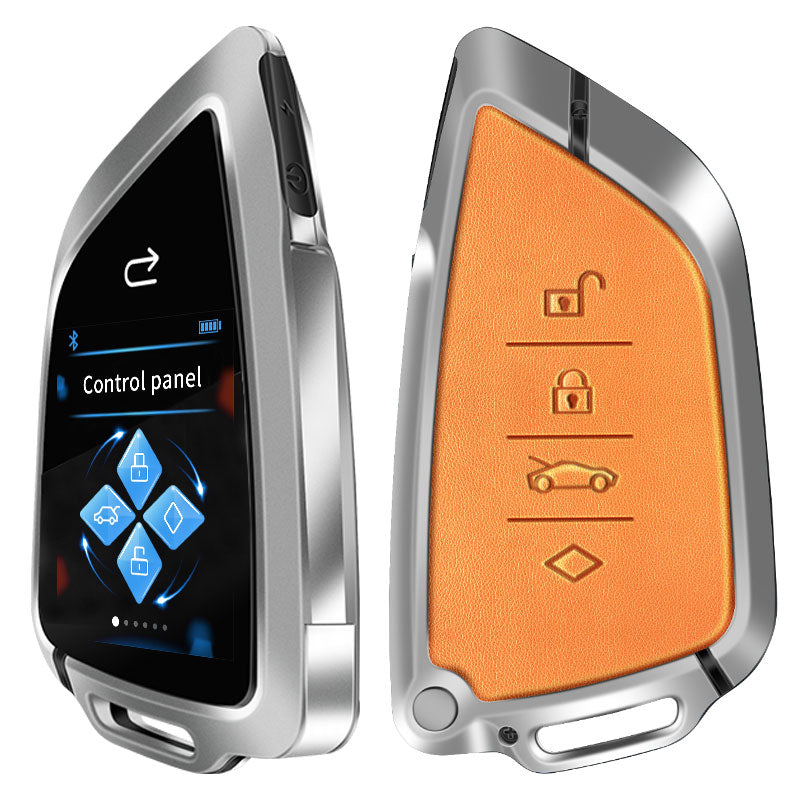 Cardot Modified Universal Smart LCD Key Original Manufacturer Car Key Supporting Both Ignition Key Start and Push Start Button Cars