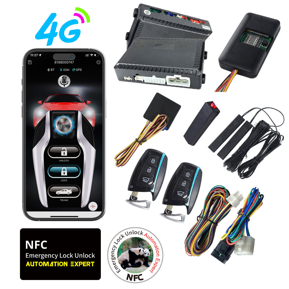 Cardot 4G Mobile App Control Long Distance Start Stop Gps Location Real Time Positioning For Original Factory Push Start Button Cars