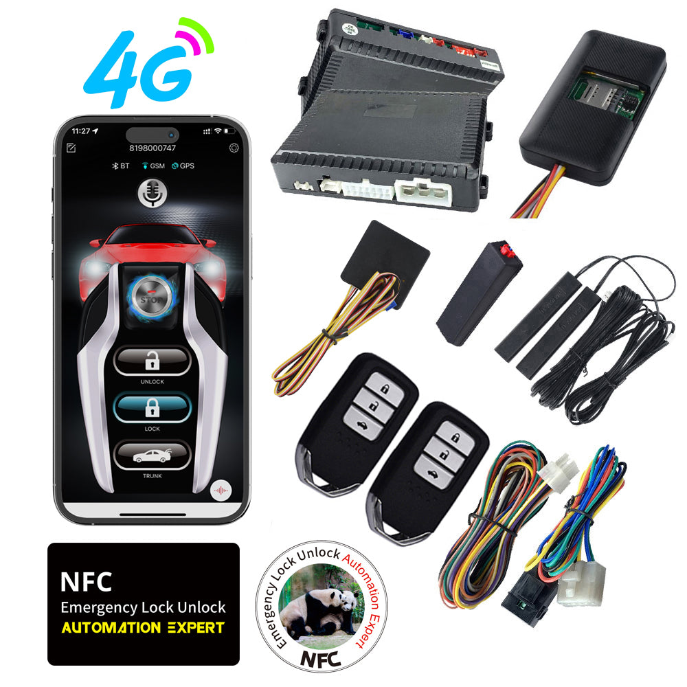 Cardot 4G Mobile App Control Long Distance Start Stop Gps Location Real Time Positioning For Original Factory Push Start Button Cars