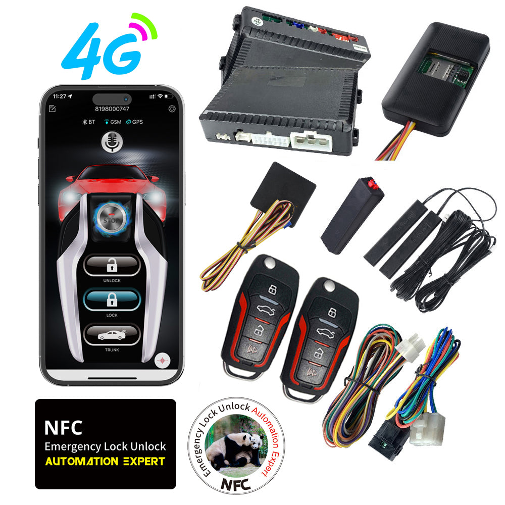Cardot 4G Mobile App Control Long Distance Start Stop Gps Location Real Time Positioning For Original Factory Push Start Button Cars