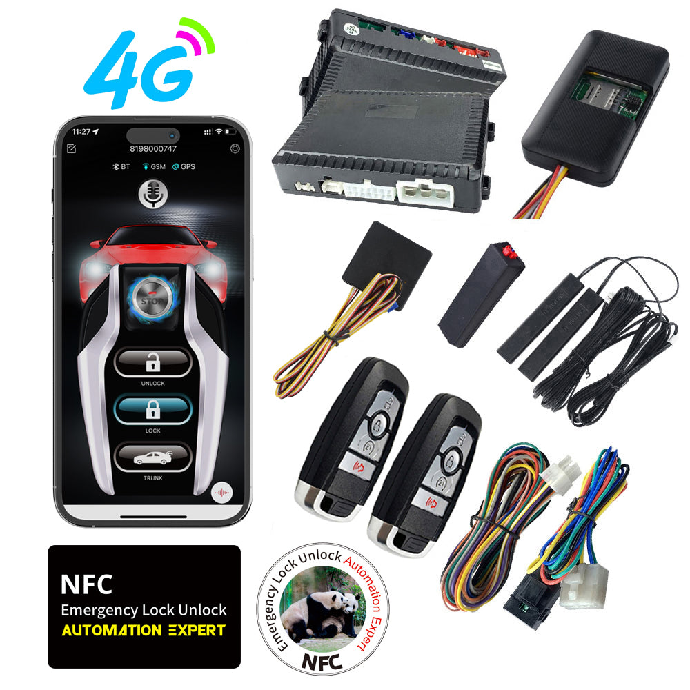 Cardot 4G Mobile App Control Long Distance Start Stop Gps Location Real Time Positioning For Original Factory Push Start Button Cars