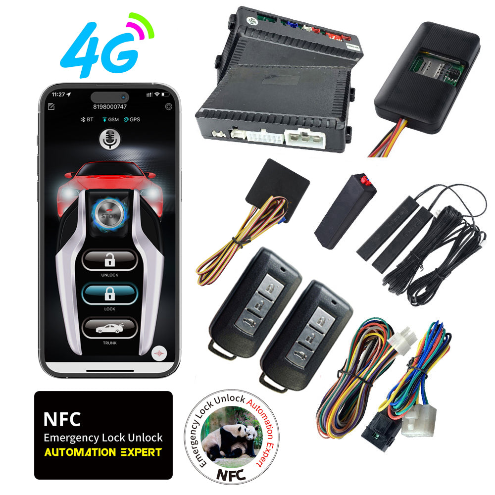 Cardot 4G Mobile App Control Long Distance Start Stop Gps Location Real Time Positioning For Original Factory Push Start Button Cars