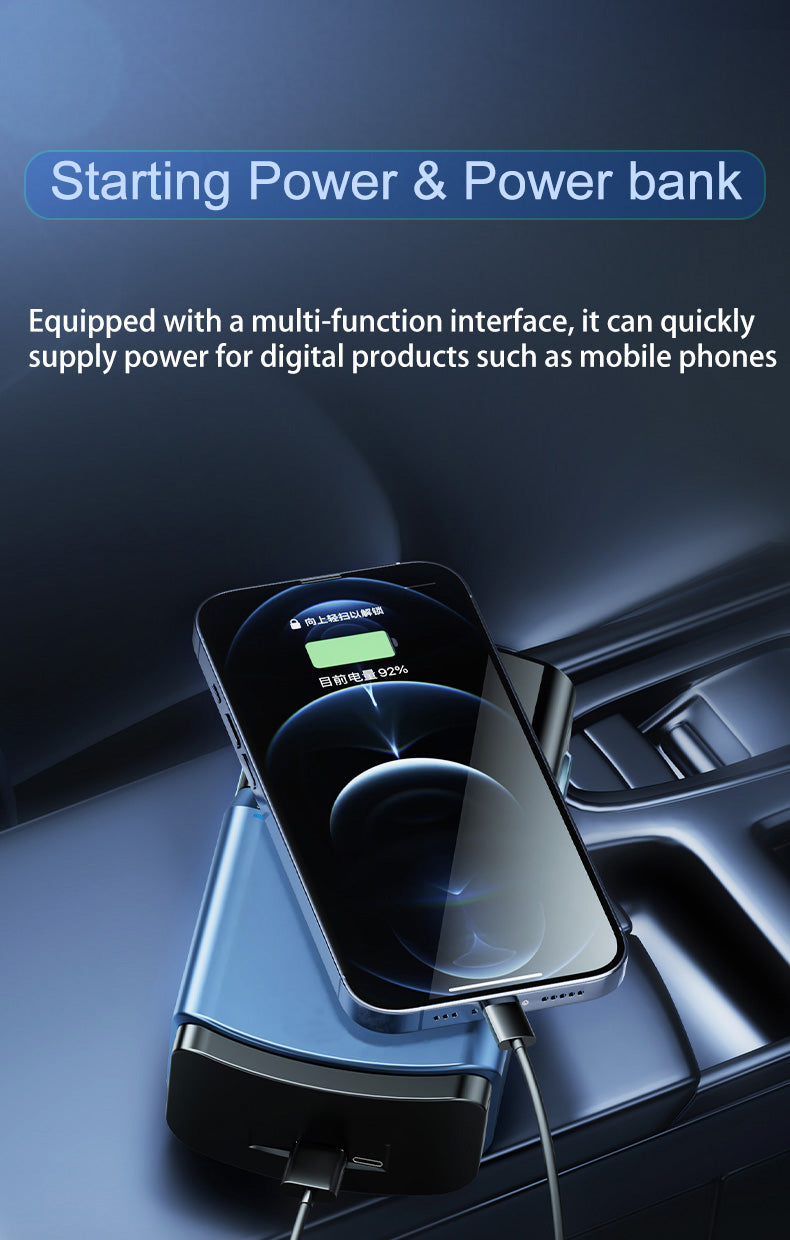 Cardot USA Hot Sale Universal Jump Starter&Air pump&Power Bank Integrated System