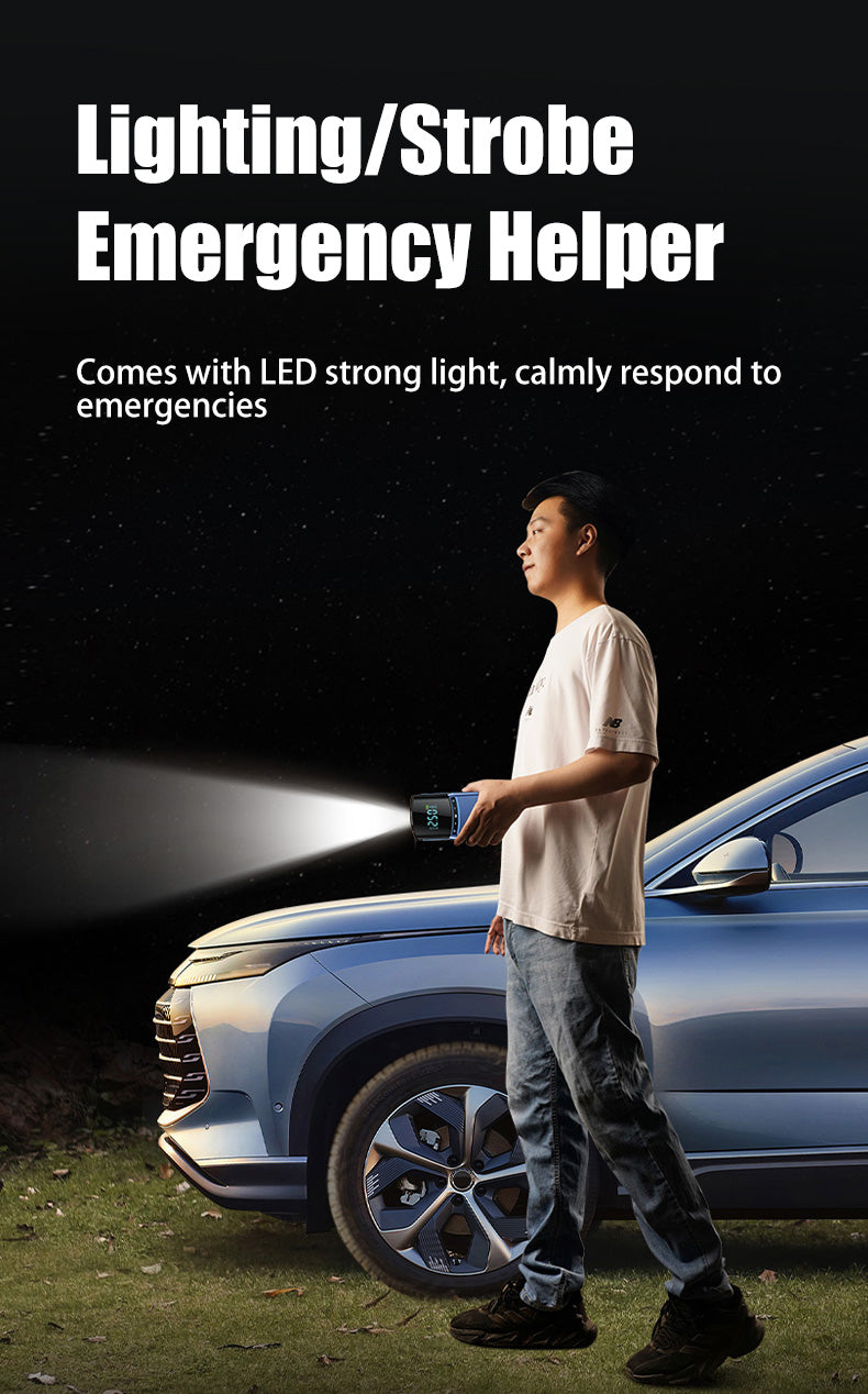 Cardot USA Hot Sale Universal Jump Starter&Air pump&Power Bank Integrated System