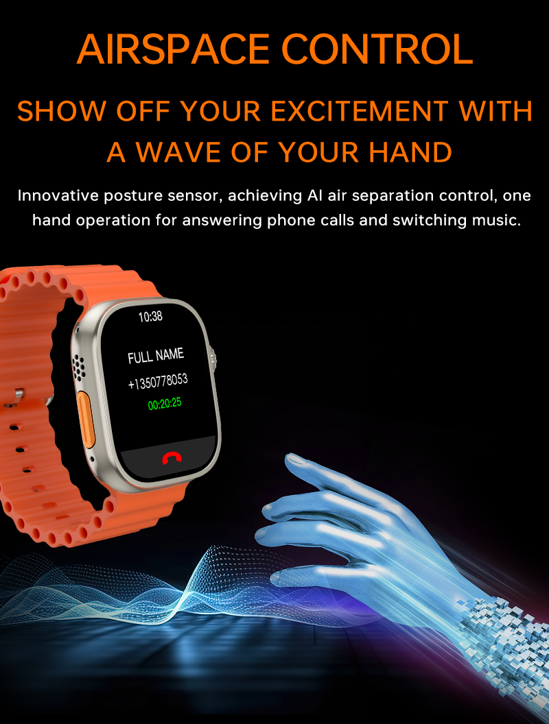 Hot sale smart watch Bluetooth headphones voice assistant dial auto sync real