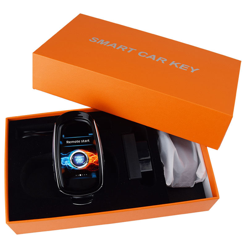 universal smart car lcd key comfort keyless entry auto lock unlock for ...