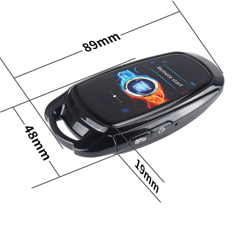 universal smart car lcd key comfort keyless entry auto lock unlock for ...