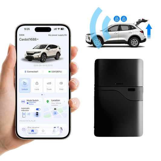 CARDOT Digital Smartphone Key App Lock Unlock Working With One click startup system