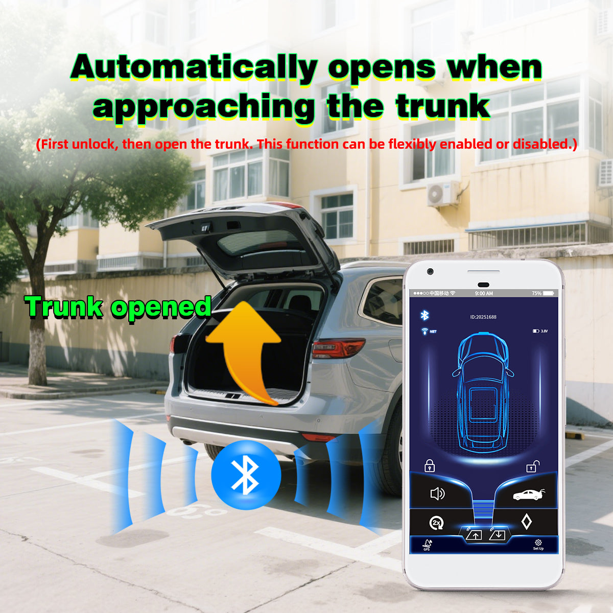 CARDOT 4G GPS real time tracking App Lock Unlock NFC Emergency Lock Unlock Digital key Working With Push Start Button Cars