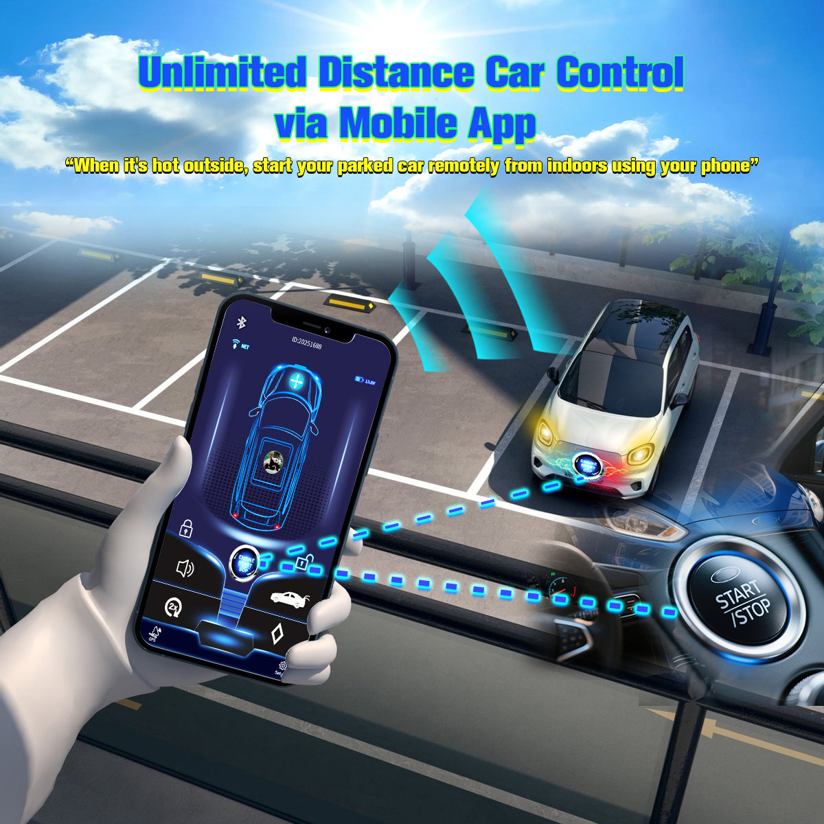 CARDOT 4G Remote Start Stop Engine GPS real time tracking App Lock Unlock Working With Car Alarm Model FT-718 FT-818 FT-918