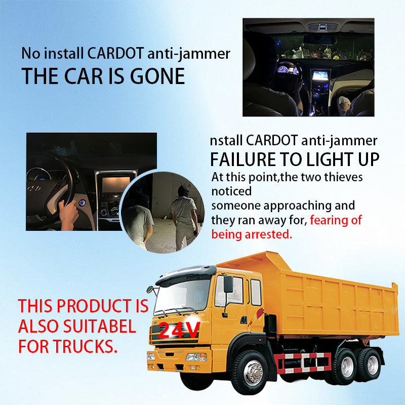CARDOT GPS tracker  Security Anti-theft Device Natural enemy of Signal Jammer Working with 12v Car or 24v Truck original china manufacturer