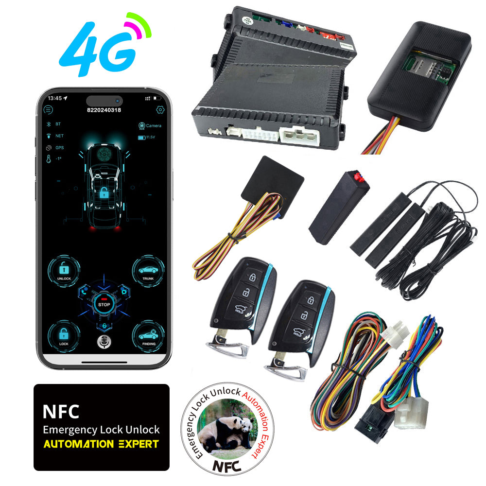 CARDOT 4G Mobile App Control Long Distance Start Stop Gps Location Real Time Positioning For Original Factory Push Start Button Cars