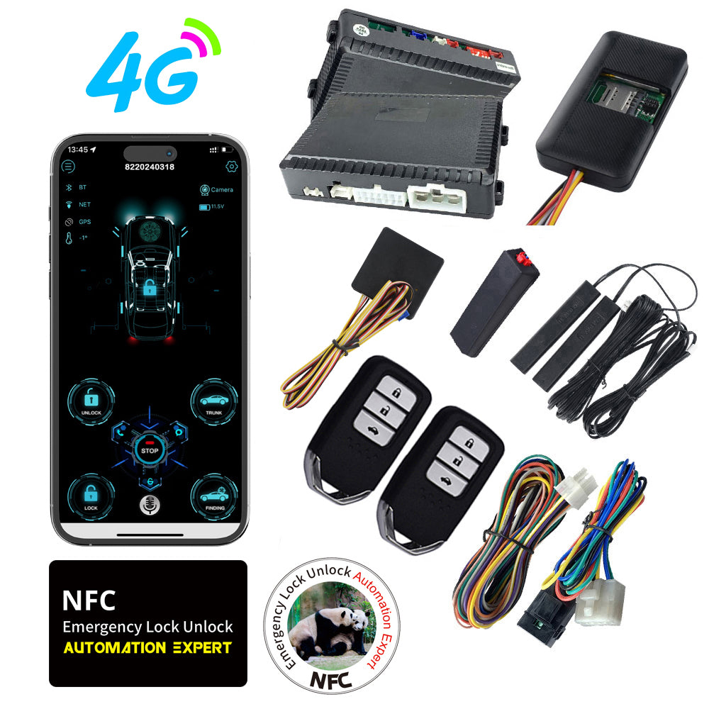 CARDOT 4G Mobile App Control Long Distance Start Stop Gps Location Real Time Positioning For Original Factory Push Start Button Cars