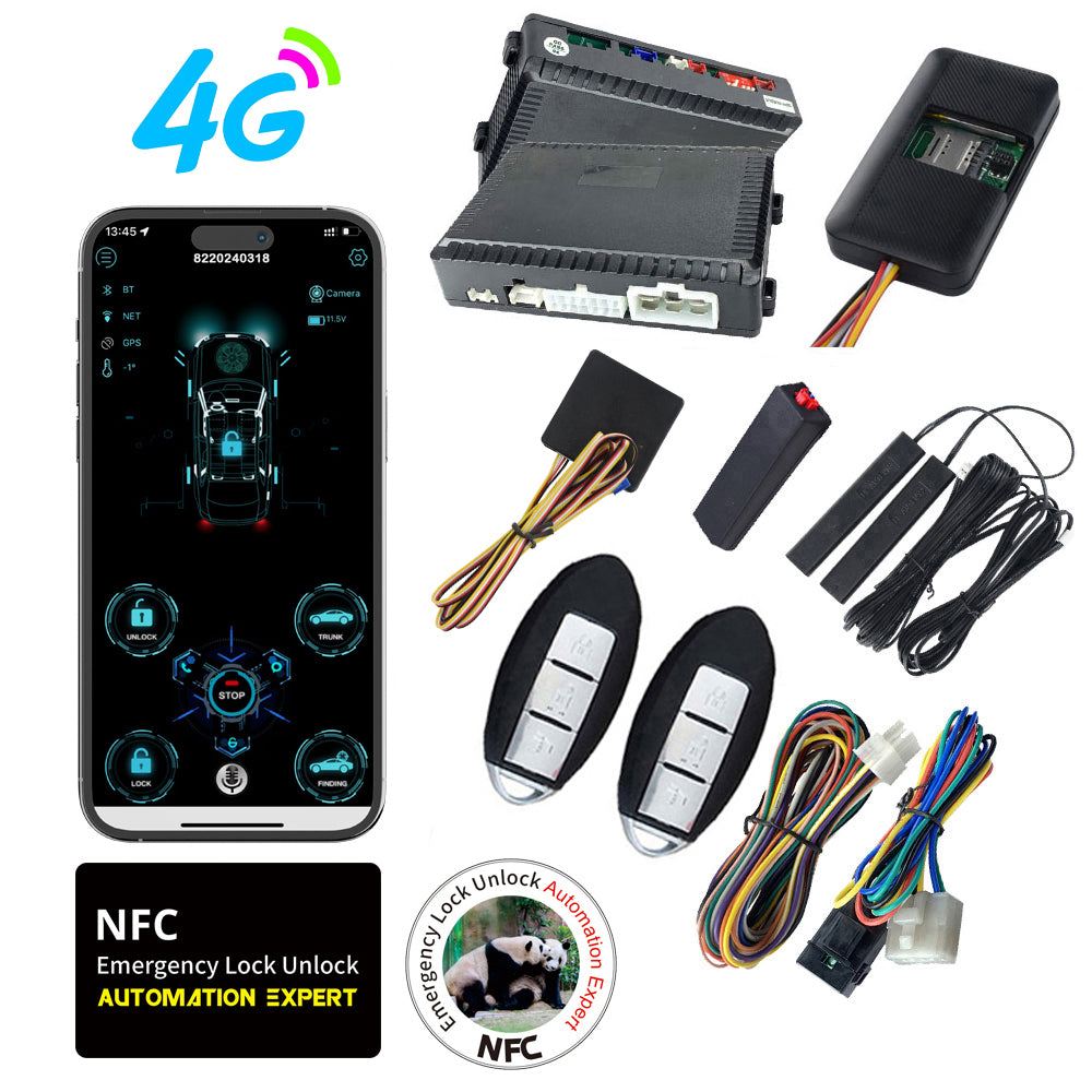 CARDOT 4G Mobile App Control Long Distance Start Stop Gps Location Real Time Positioning For Original Factory Push Start Button Cars