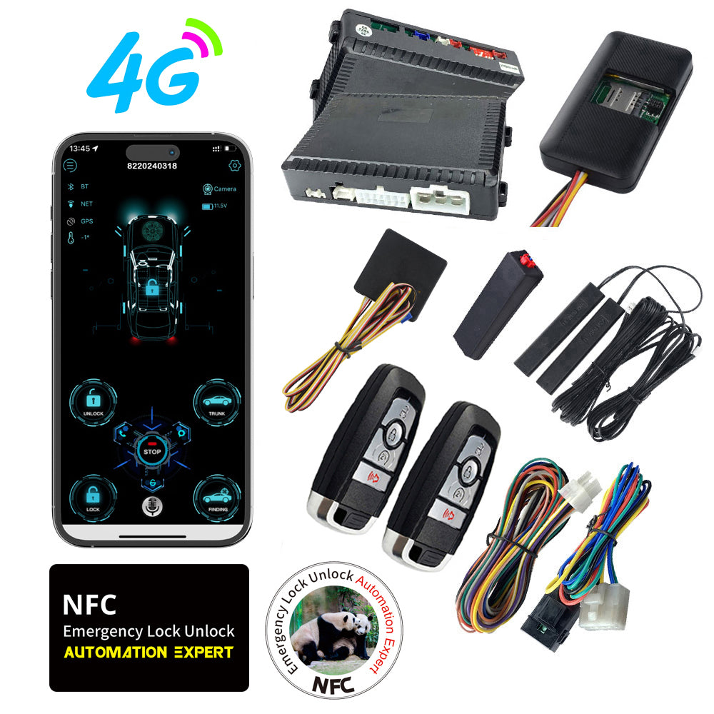 CARDOT 4G Mobile App Control Long Distance Start Stop Gps Location Real Time Positioning For Original Factory Push Start Button Cars