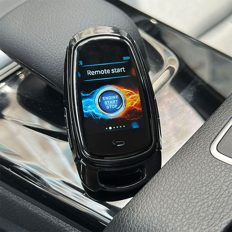 universal smart car lcd key comfort keyless entry auto lock unlock for ...