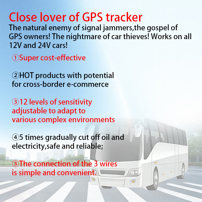 CARDOT GPS tracker  Security Anti-theft Device Natural enemy of Signal Jammer Working with 12v Car or 24v Truck original china manufacturer