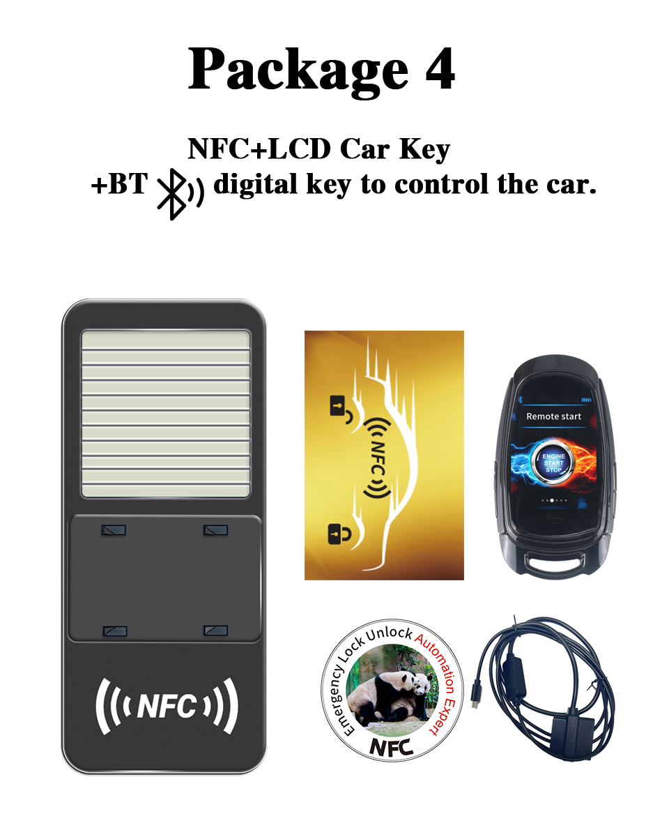 Cardot Digital Car key Universal Lcd Key For App Control Car