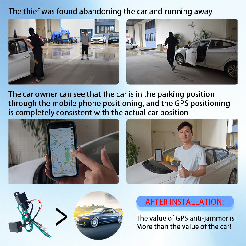 CARDOT GPS tracker  Security Anti-theft Device Natural enemy of Signal Jammer Working with 12v Car or 24v Truck original china manufacturer