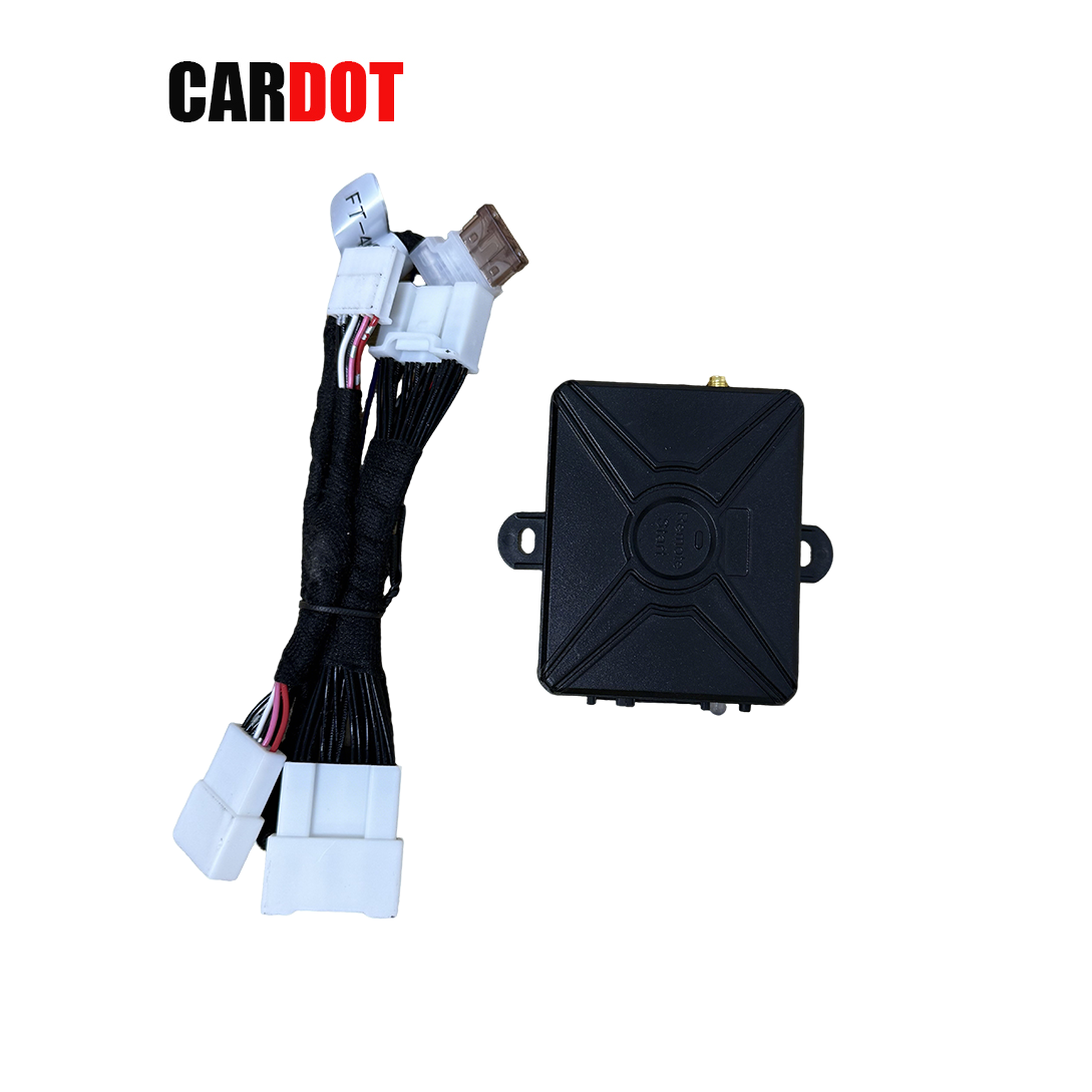 CARDOT 4G Remote Start Stop Engine GPS real time tracking App Lock Unlock Working With Car Alarm Model  FT-402 FT-502