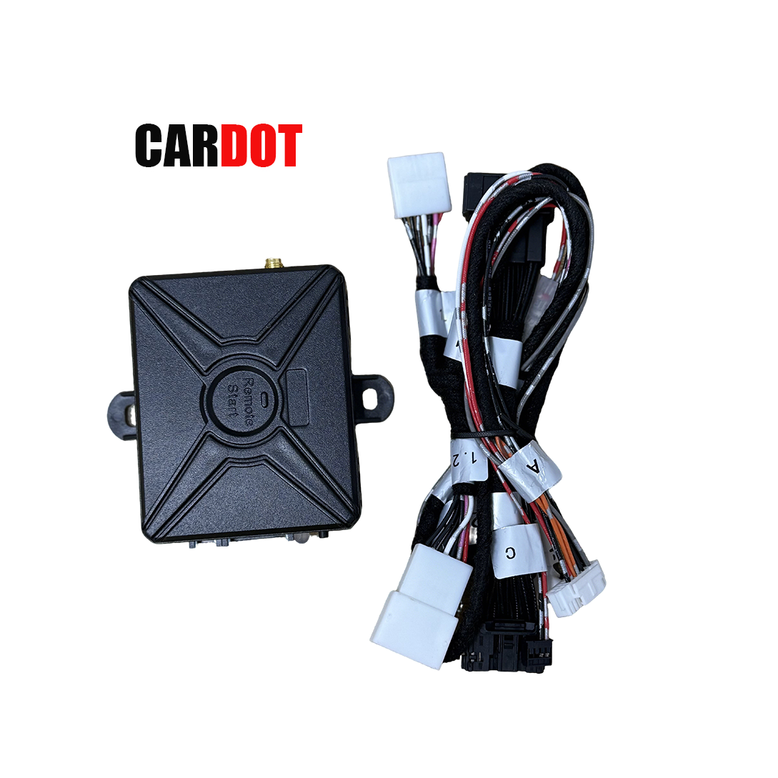 CARDOT 4G Remote Start Stop Engine GPS real time tracking App Lock Unlock Working With Car Alarm Model  FT-402 FT-502