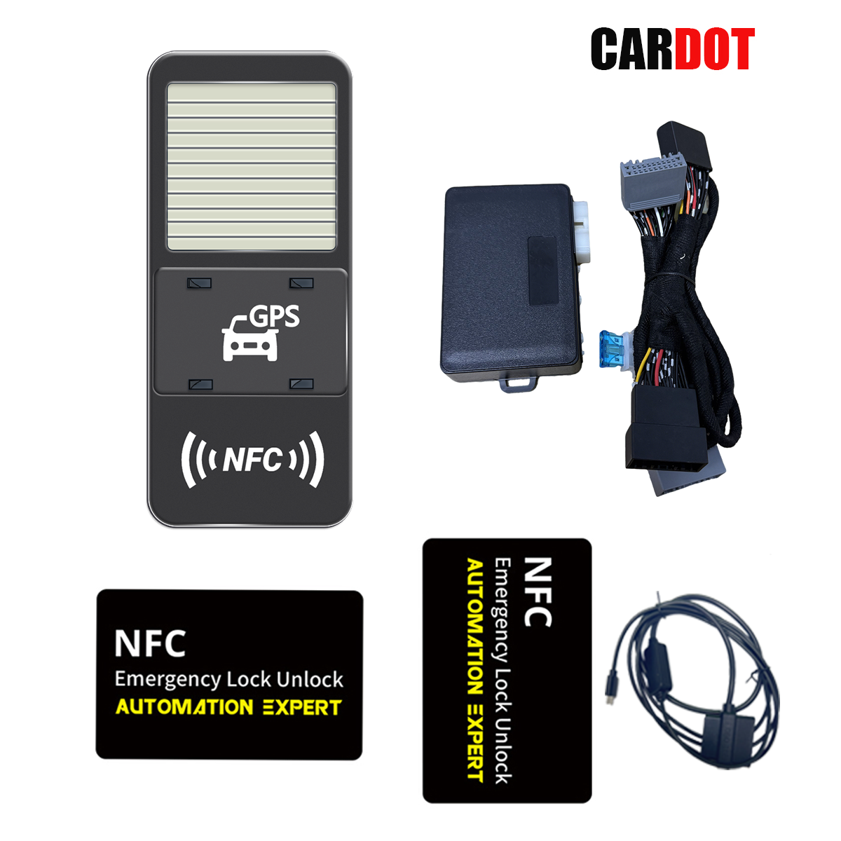 CARDOT 4G Remote Start Stop Engine GPS real time tracking App Lock Unlock Working With Car Alarm Model FT-718 FT-818 FT-918