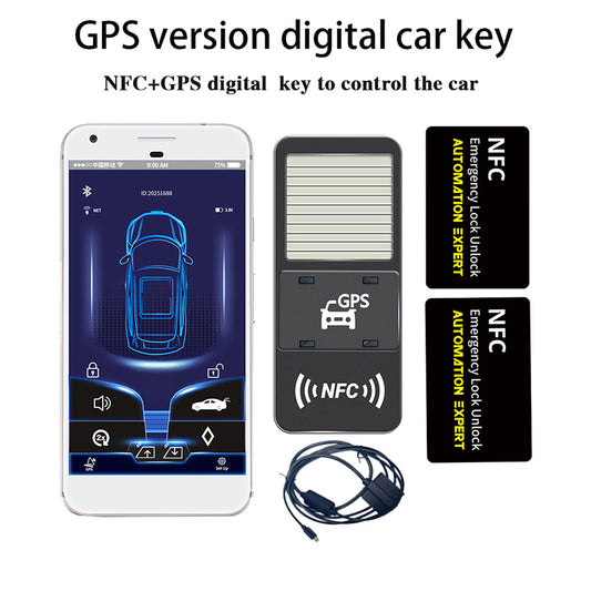 CARDOT 4G GPS real time tracking App Lock Unlock NFC Emergency Lock Unlock Digital key Working With Push Start Button Cars