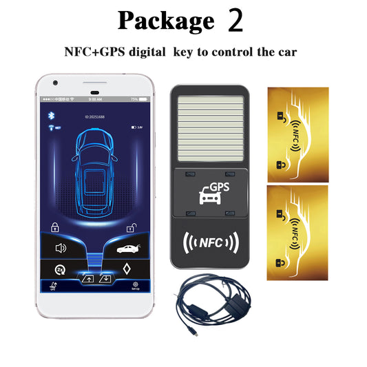 CARDOT 4G GPS real time tracking App Lock Unlock NFC Emergency Lock Unlock Digital key Working With Push Start Button Cars