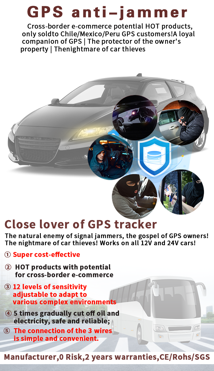 Cardot GPS tracker  Security Anti-theft Device Natural enemy of Signal Jammer origin china manufacturer