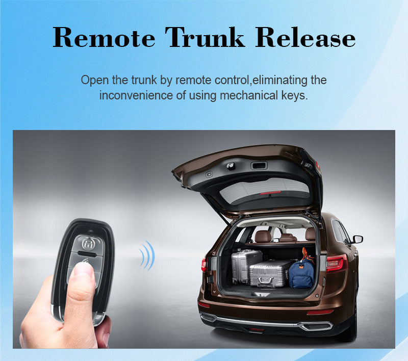 CARDOT LCD KeySmart BT Phone APP Control PKE Keyless Entry Engine Start Alarm System Push Button Remote Starter Stop Anti-theft System