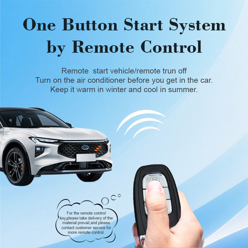 CARDOT LCD KeySmart BT Phone APP Control PKE Keyless Entry Engine Start Alarm System Push Button Remote Starter Stop Anti-theft System