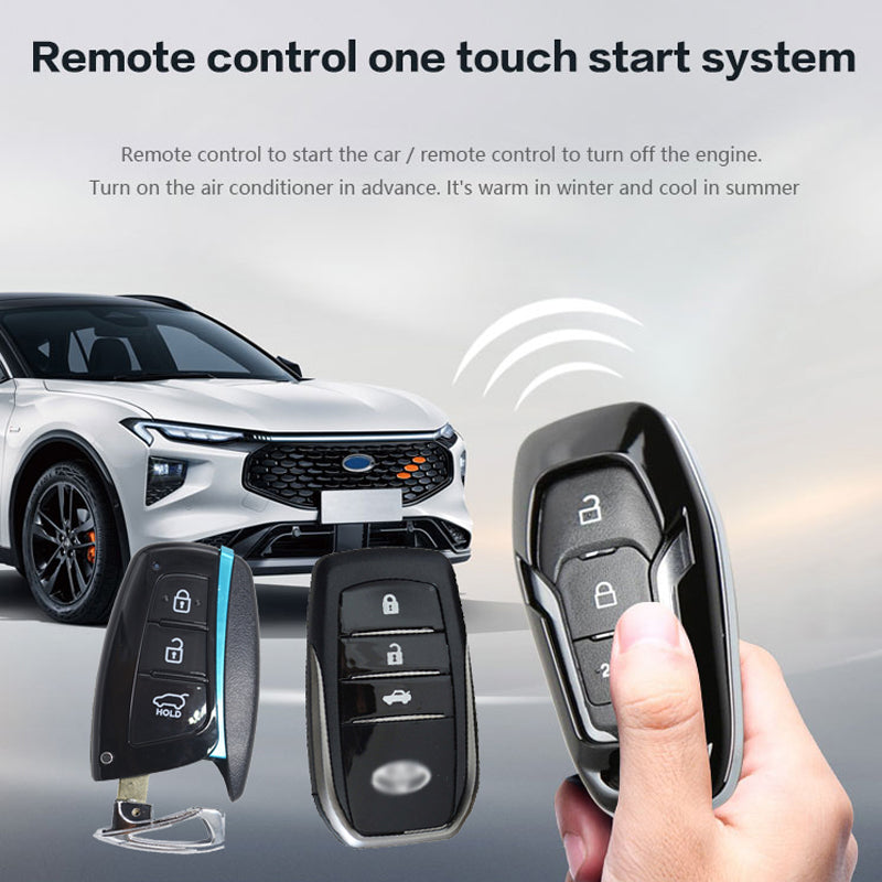 Seamless plug-in version of special remote control starting system for Toyota Hyundai Kia Ford series